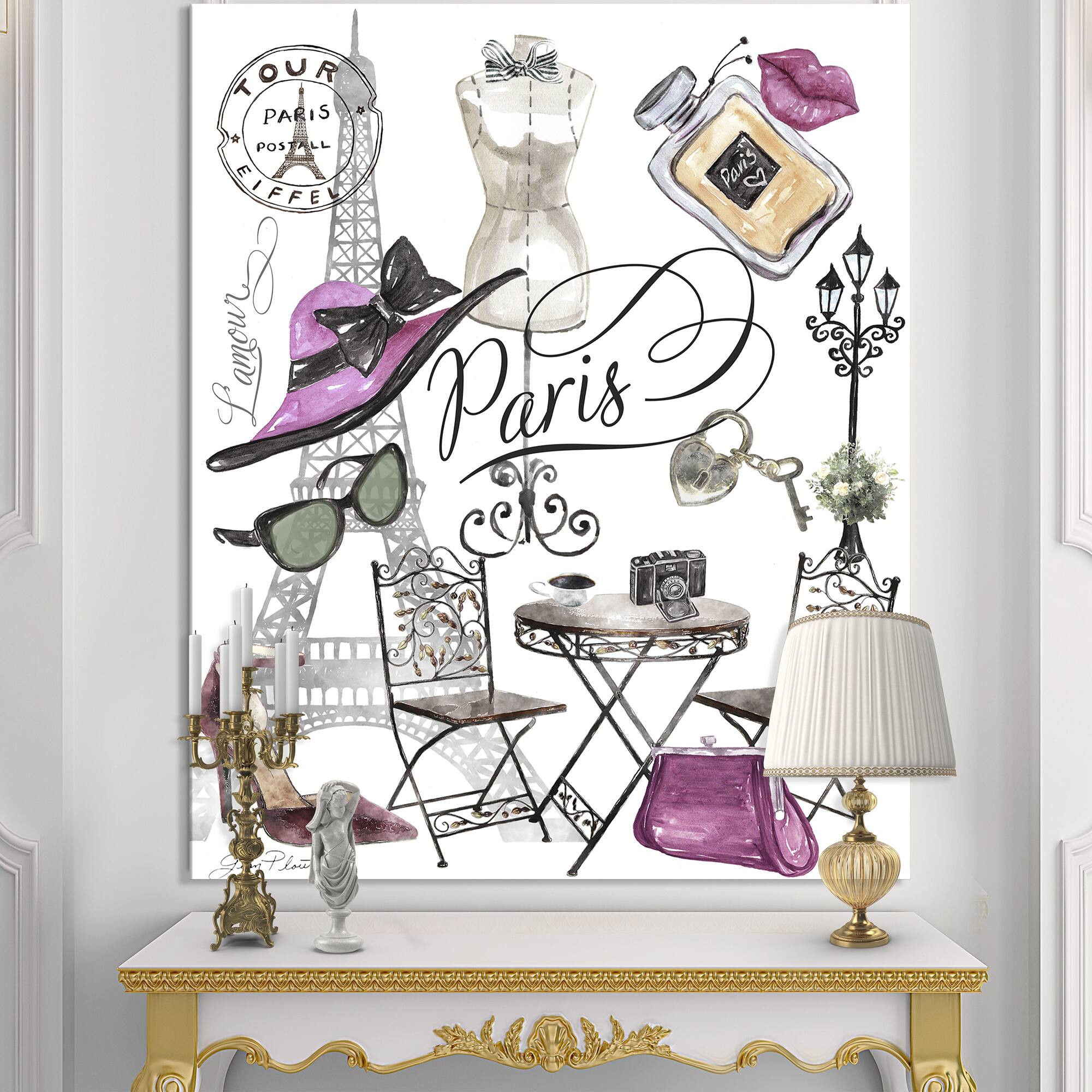 Designart - Paris Lamour